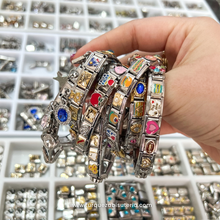 Cargar imagen en el visor de la galería, 7 Charms Italianos Aleatorios Acero Inoxidable