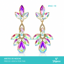 Cargar imagen en el visor de la galería, Aretes de Noche #NC-19
