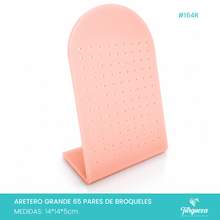 Cargar imagen en el visor de la galería, Exhibidor 65 Broqueles Rosa
