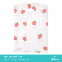 Load image into Gallery viewer, Bolsa de Plástico Fresas Mediana (50pzas 15x20cm)
