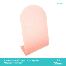 Cargar imagen en el visor de la galería, Exhibidor 65 Broqueles Rosa
