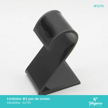 Load image into Gallery viewer, Exhibidor Aretero #2 Negro

