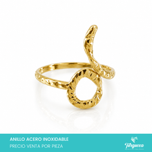 Load image into Gallery viewer, Anillo Circulo Acero Inoxidable
