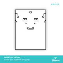 Cargar imagen en el visor de la galería, Inserto de Cartón para joyería 5''x6'' (12x15cm) Empaque
