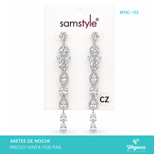Load image into Gallery viewer, Aretes de Noche #NC-02
