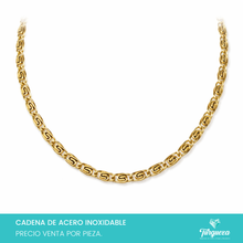 Load image into Gallery viewer, Collar Cadena Union (50cm-5mm) Acero Inoxidable
