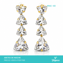 Load image into Gallery viewer, Aretes de Noche #NC-40
