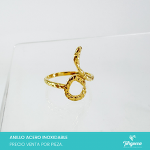 Load image into Gallery viewer, Anillo Circulo Acero Inoxidable
