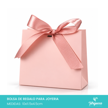 Load image into Gallery viewer, Pack 50 Envolturas de Regalo Rosa con Moño Rosa (10x11.5x4.5cm)
