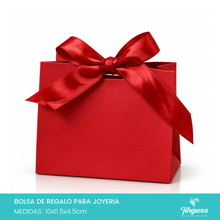Load image into Gallery viewer, Pack 50 Envolturas de Regalo Rojo con Moño Rojo (10x11.5x4.5cm)
