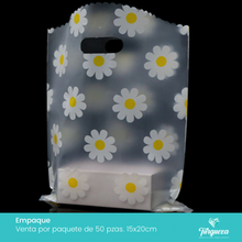 Load image into Gallery viewer, Bolsa de Plástico Flores Mediana (50pzas 15x20cm)
