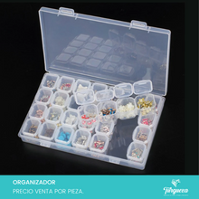 Cargar imagen en el visor de la galería, Caja de Plástico Organizadora 28 Casilleros individuales
