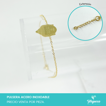 Load image into Gallery viewer, Pulsera Buda Dorada Acero Inoxidable
